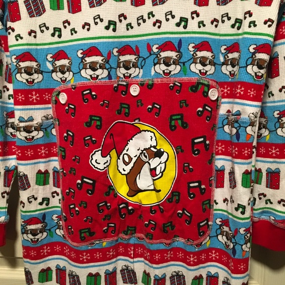 Buccees Christmas onesie - Picture 1 of 4